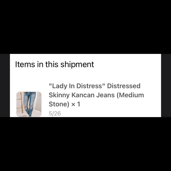 Lady In Distress Kancan distressed skinny jeans - Picture 5 of 5